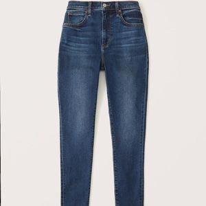 Abercrombie Curve Love High Rise Super Skinny Ankle (*see description)